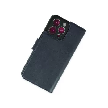 Newface iPhone 14 Pro Kılıf Trend S Plus Kapaklı Kılıf - Lacivert