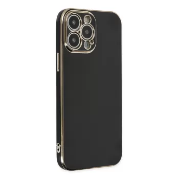 Newface iPhone 15 Pro Max Kılıf Volet Silikon - Siyah