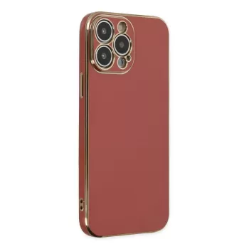 Newface iPhone 15 Pro Max Kılıf Volet Silikon - Kırmızı