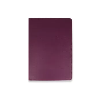 Newface Samsung Galaxy T220 Tab A7 Lite 8.7 Kılıf 360 Tablet Deri Kılıf - Mürdüm