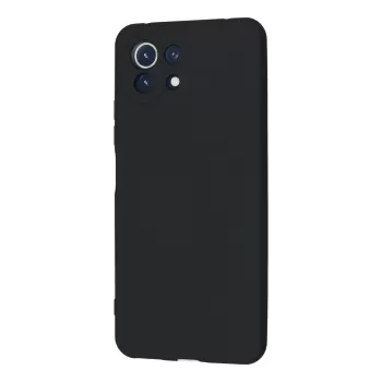 Newface Xiaomi Mİ 11 Lite Kılıf Nano içi Kadife Silikon - Lacivert