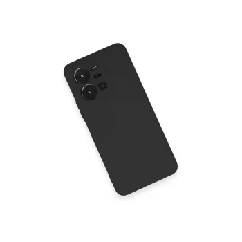 Newface Vivo Y35 Kılıf Nano içi Kadife Silikon - Siyah