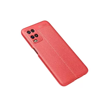 Newface Oppo A54 4G Kılıf Auto Focus Kapak - Kırmızı