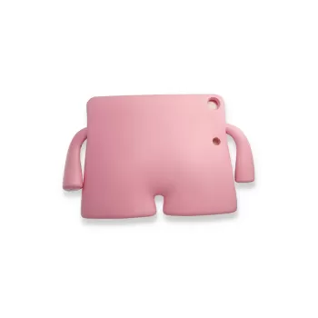 Newface iPad 2022 10.9 (10.nesil) Kılıf Karakter Tablet Silikon - Açık Pembe