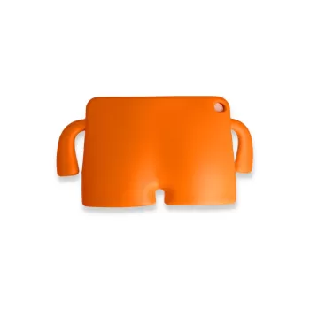 Newface iPad 2022 10.9 (10.nesil) Kılıf Karakter Tablet Silikon - Turuncu