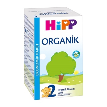 2 Organik Devam Sütü 600 Gr