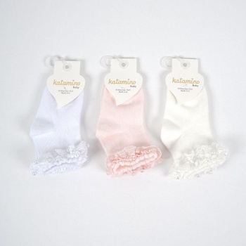  Teri Aks. Bebek Soket Çorap K46206 (ADET FİYATIDIR)