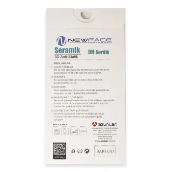 Newface Samsung Galaxy A26 3D Antistatik Seramik Nano Ekran Koruyucu