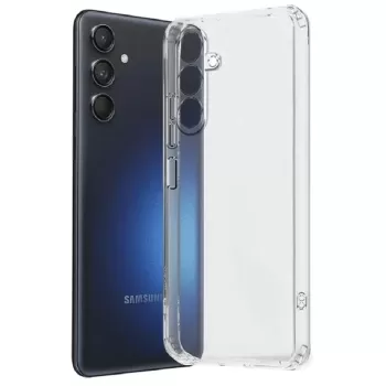 Newface Samsung Galaxy A56 Kılıf Lüx Şeffaf Silikon