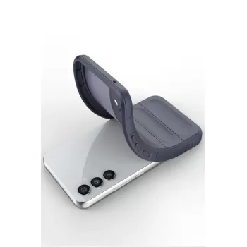 Newface Samsung A56 Kılıf Optimum Silikon - Lacivert