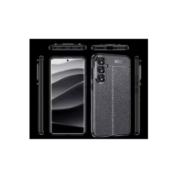 Newface Samsung A56 Kılıf Auto Focus Kapak - Koyu Yeşil