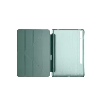 Newface Samsung Galaxy X510 Tab S9 FE 11 Kılıf Kalemlikli Mars Tablet Kılıfı - Koyu Yeşil