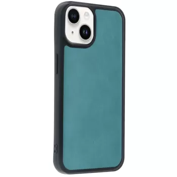 Newface iPhone 14 Kılıf Aras Deri Kapak - Açık Yeşil