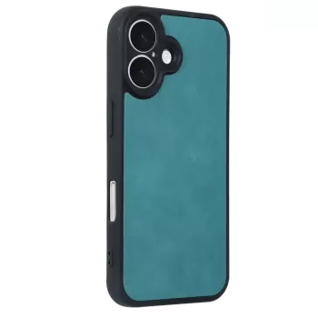 Newface iPhone 16 Kılıf Aras Deri Kapak - Açık Yeşil