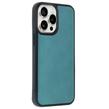 Newface iPhone 14 Pro Max Kılıf Aras Deri Kapak - Açık Yeşil