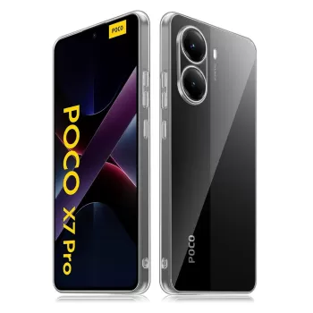 Newface Xiaomi Poco X7 Pro Kılıf Lüx Şeffaf Silikon