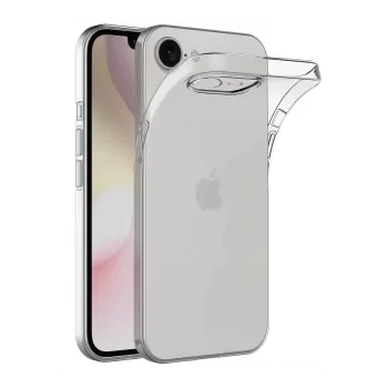 Newface iPhone 16E Kılıf Lüx Şeffaf Silikon