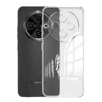 Newface Tecno Spark 30C Kılıf Lüx Şeffaf Silikon