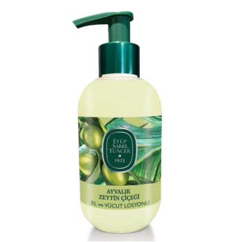 Doğal Zeytinyağlı El ve Vücut Losyonu 280 ml Ayvalık Zeytin Çiçeği