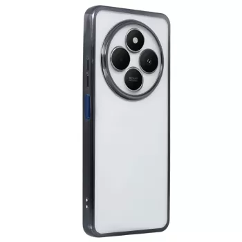 Newface Xiaomi Redmi 14C Kılıf Razer Lensli Silikon - Siyah