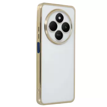 Newface Xiaomi Redmi 14C Kılıf Razer Lensli Silikon - Gold