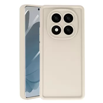 Newface Xiaomi Redmi Note 14 Pro 4G Kılıf Viera Silikon - Krem