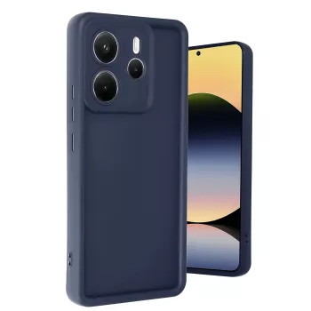 Newface Xiaomi Redmi Note 14 4G Kılıf Viera Silikon - Lacivert