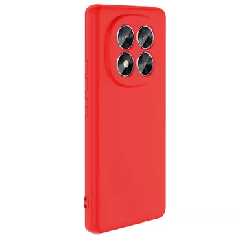 Newface Xiaomi Redmi Note 14 Pro 4G Kılıf First Silikon - Kırmızı