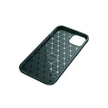 Newface iPhone 14 Kılıf Auto Focus Karbon Kapak - Koyu Yeşil