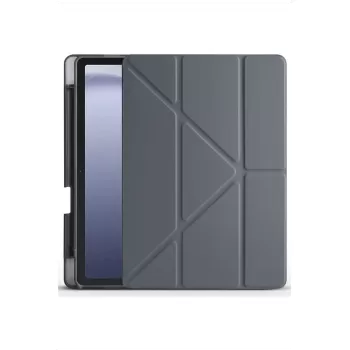 Newface Huawei Honor Pad X9 11.5 Kılıf Kalemlikli Mars Tablet Kılıfı - Koyu Gri