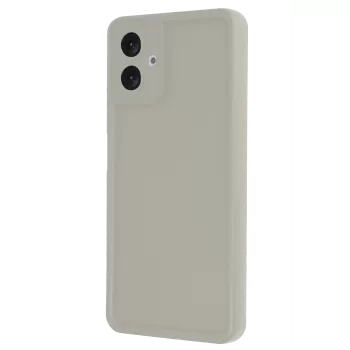 Newface Samsung Galaxy A06 Kılıf Viera Silikon - Krem