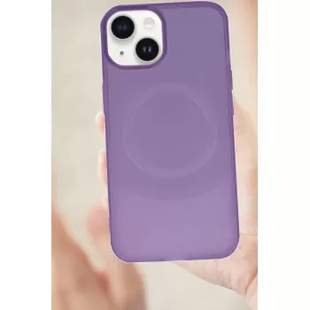 Newface iPhone 14 Kılıf Maya Karbon Kapak - Kırmızı