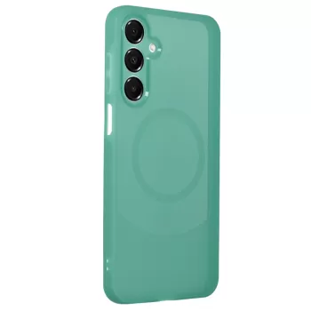 Newface Samsung A16 5G Kılıf Maya Karbon Kapak - Koyu Yeşil