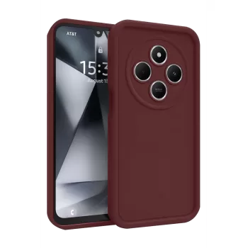 Newface Xiaomi Redmi 14C Kılıf Viera Silikon - Bordo