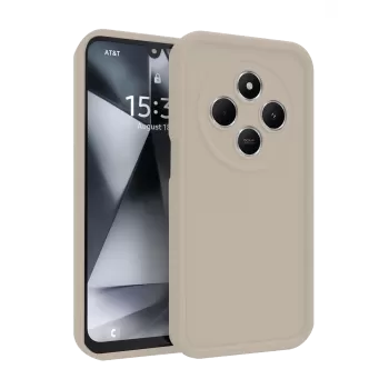 Newface Xiaomi Redmi 14C Kılıf Viera Silikon - Krem