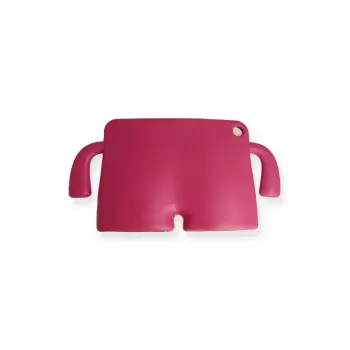 Newface Samsung Galaxy T500 Tab A7 10.4 Kılıf Karakter Tablet Silikon - Pembe