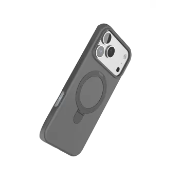 Newface Apple iPhone 17 Pro Regal Magsafe Standlı Kapak - Titan Gri