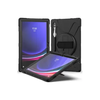 Newface Samsung Galaxy X930 Tab S11 Ultra 14.6 Kılıf Amazing Tablet Kapak - Siyah