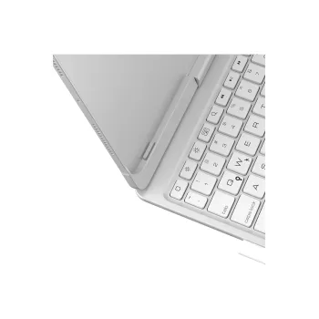 Newface iPad Pro 11 (2024) F11 ATS Kılıf Magic Dönen Klavyeli Tablet Kılıf - Gümüş