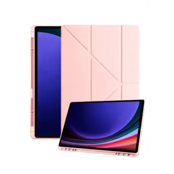 Newface Samsung Galaxy X730 Tab S11 Kalemlikli Mars Tablet Kılıfı - Rose Gold