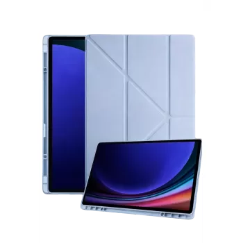 Newface Samsung Galaxy X730 Tab S11 Kalemlikli Mars Tablet Kılıfı - Mavi