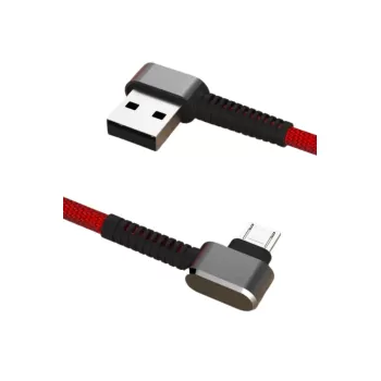 Konfulon S73 Micro USB Kablo 1M 2.1A - Kırmızı