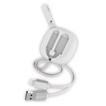 Konfulon S80 Lightning Kablo iphone Uyumlu 20cm-1M 2A - Beyaz