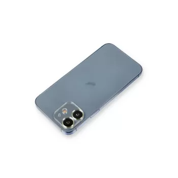 Newface iPhone 12 Metal Kamera Lens Koruma Cam - Açık Yeşil