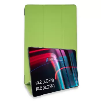 Newface iPad 10.2 (7.nesil) Kılıf Tablet Smart Kılıf - Açık Yeşil