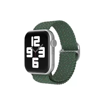 Newface Apple Watch 38mm Star Kordon - Benekli Koyu Yeşil