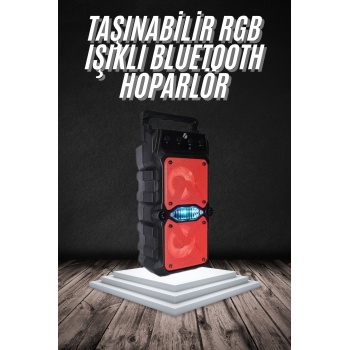 Bluetooth Hoparlör Çift Mikrofonlu Güçlü Ses Kaliteli Kesintisiz Kablosuz