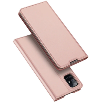 DUX DUCİS SM Galaxy M51 Kılıf Kapaklı Flip Cover Kılıf Skin Pro Series Kılıf-(5775)