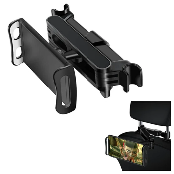 Ally CHZ-06 Teleskopik Araç Arka Koltuk 12.9 İnch Tablet Telefon Tutucu-(5775)