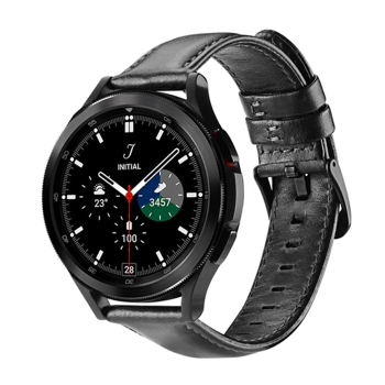 Dux Ducis SM Galaxy Watch 20MM-Huawei GT2-GT3 42MM-Magic 2 42MM için Business Deri Kayış Kordon-(5775)